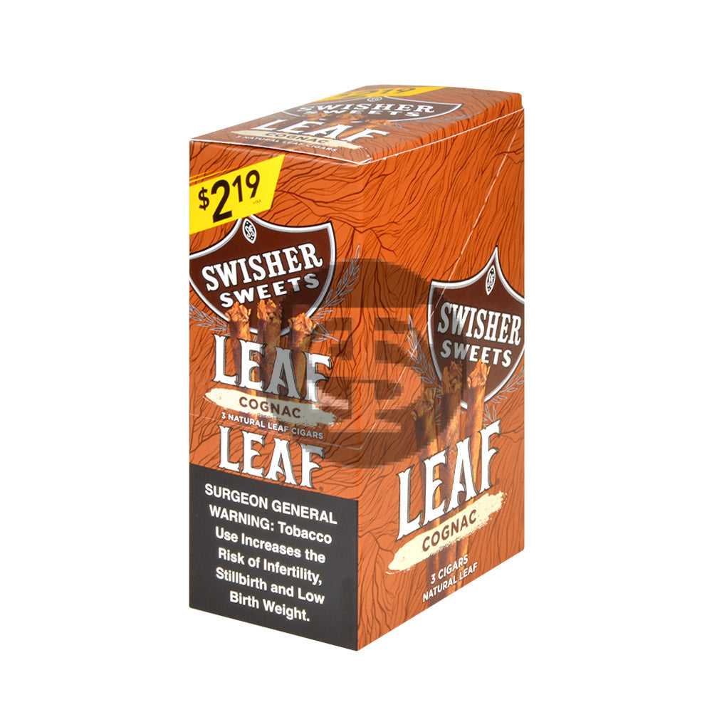 Swisher Sweets Leaf Cognac Cigarillos | 3 for $2.19| TobaccoStock