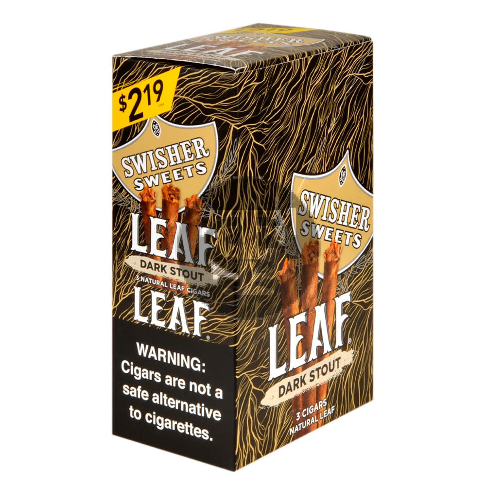 Swisher Sweets Leaf 3 for $2.19 Pack of 30 Dark Stout