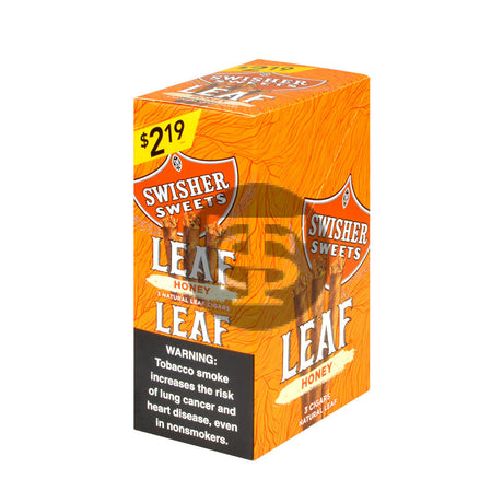 Swisher Sweets Leaf 3 for $2.19 Pack of 30 Honey