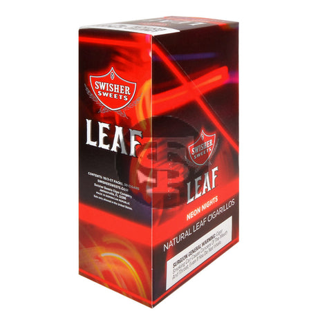 Swisher Sweets Leaf 3 for $2.49 Pack of 30 Neon Nights