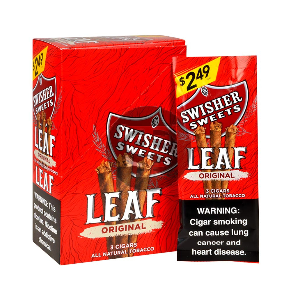 Swisher Sweets Leaf 3 for $2.49 Pack of 30 Original 3