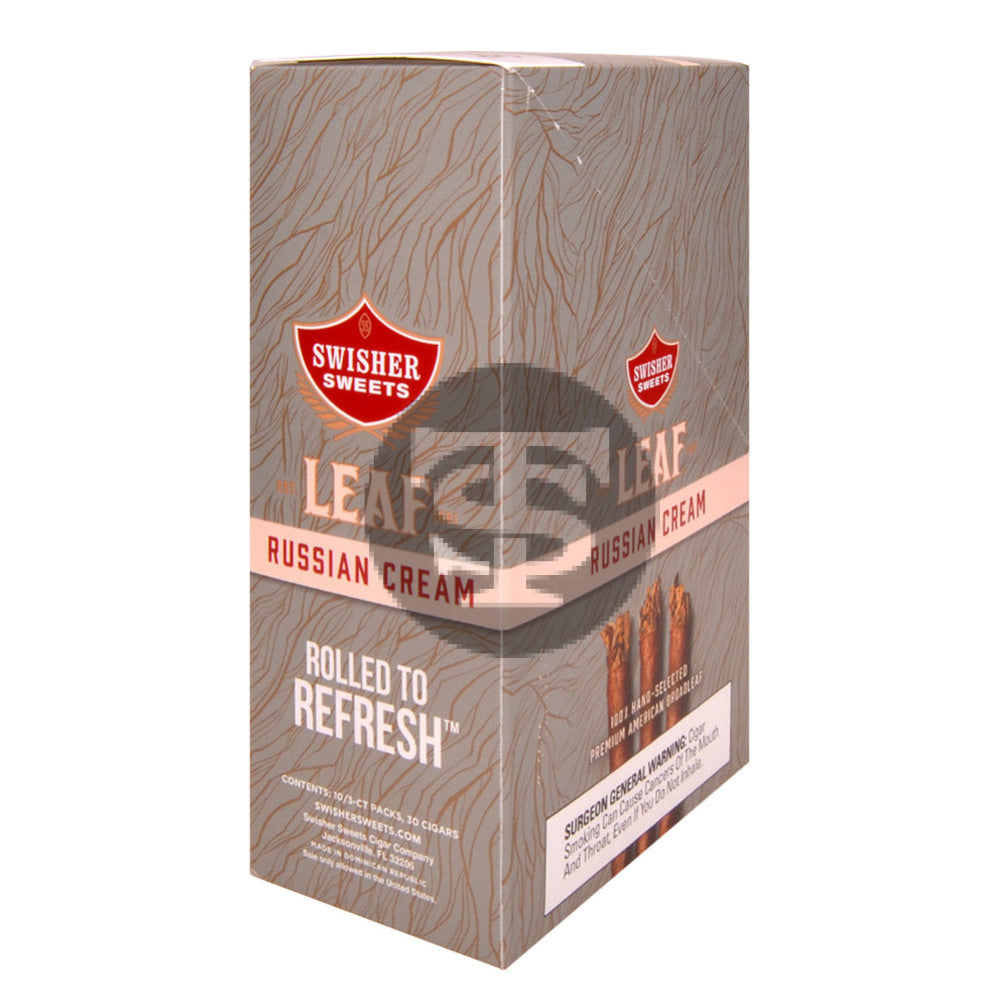 Swisher Sweets Leaf 3 for $2.79 Pack of 30 Russian Cream