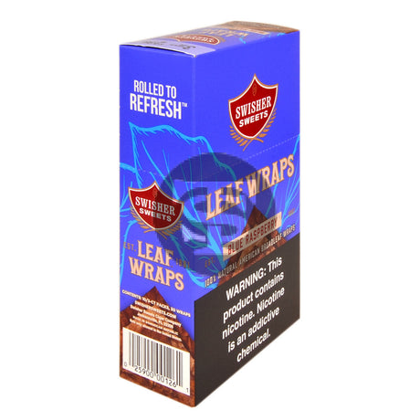 Swisher Sweets Leaf Wraps $2.99 Blue Raspberry 10 packs of 3