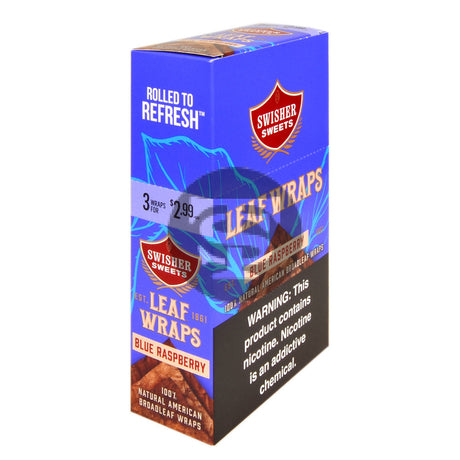 Swisher Sweets Leaf Wraps $2.99 Blue Raspberry 10 packs of 3