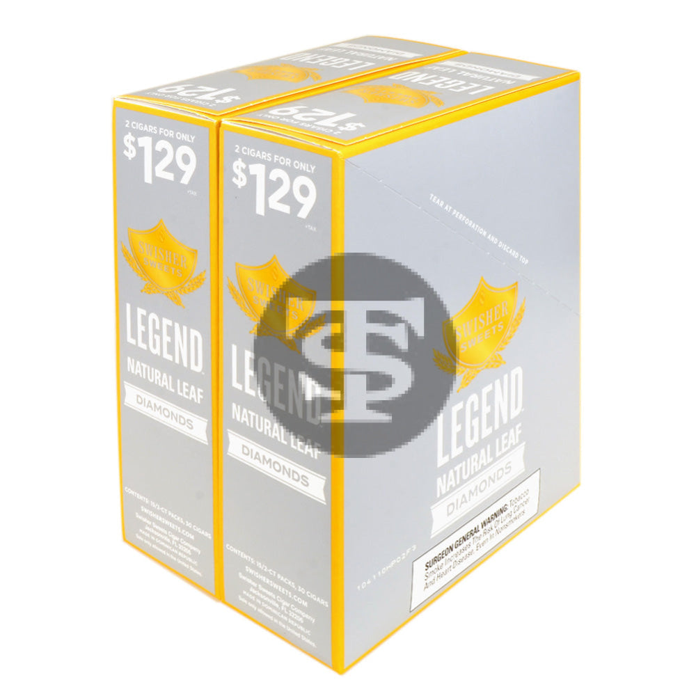 Swisher Sweets Legend Diamond Cigarillos 30 pouches of 2 $1.29 pre-price
