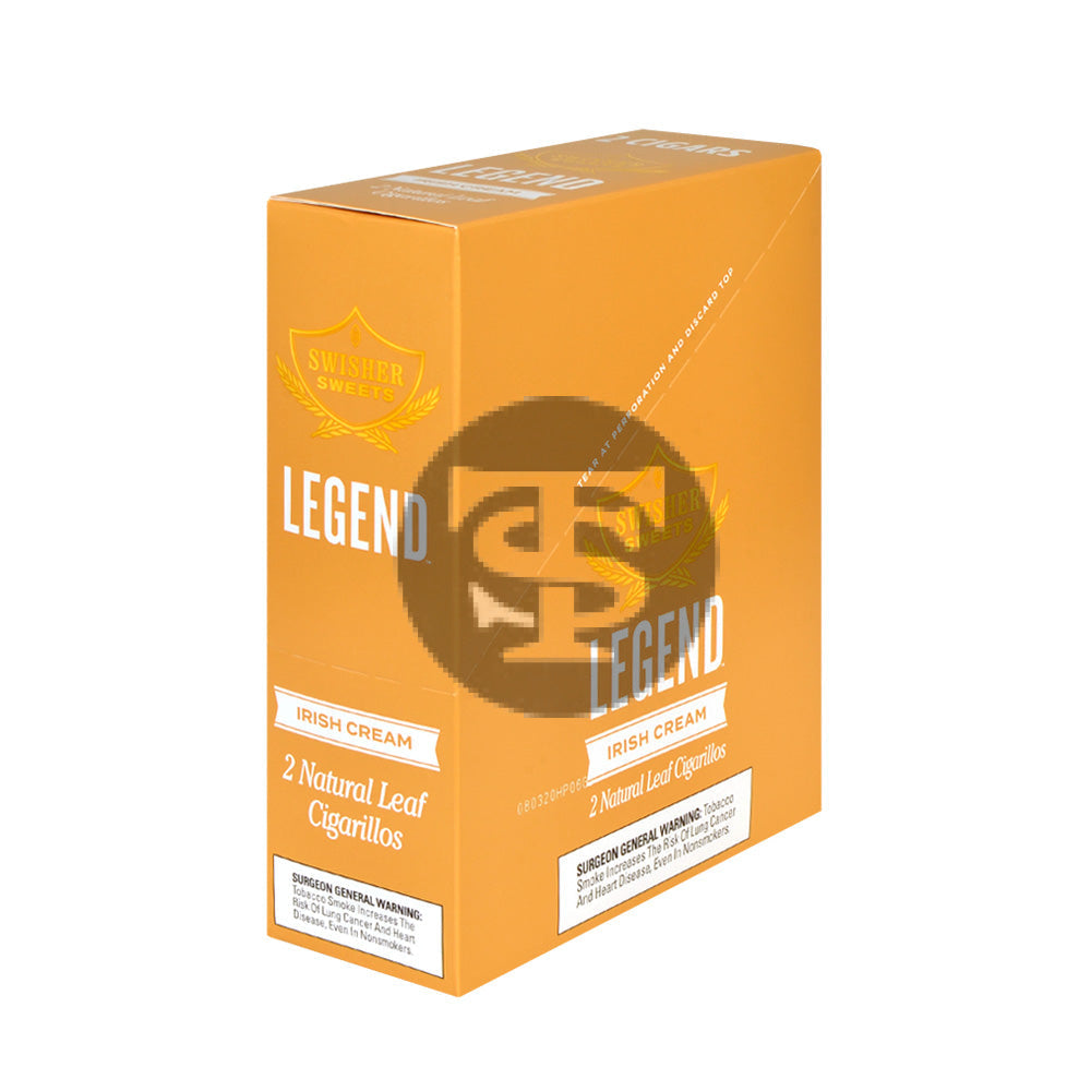 Swisher Sweets Legends Irish CreamCigarillos| 15 pouches of 2