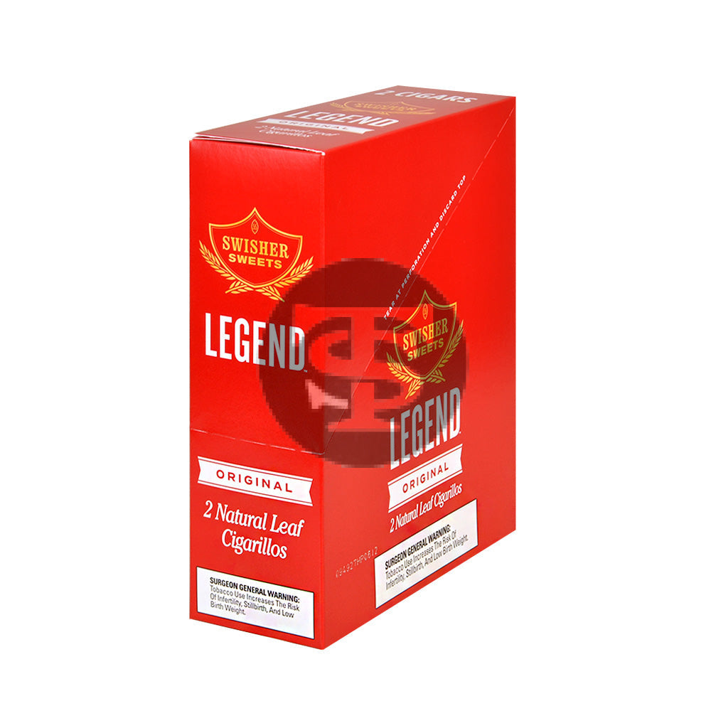 St. Leger Little Cigars スワスティカ　シガーフェルト Swisher Sweets Legends Original Cigarillos, 15 pouches of 2