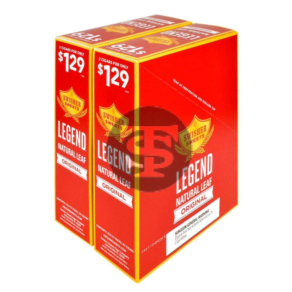 Swisher Sweets Legend Original Cigarillos 30 pouches of 2 $1.29 pre-price