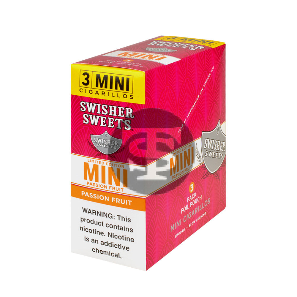 Swisher Sweets 3種類 Swisher Sweets Mini Cigarillos 3 for 2 Passion Fruit 15 Pouches of