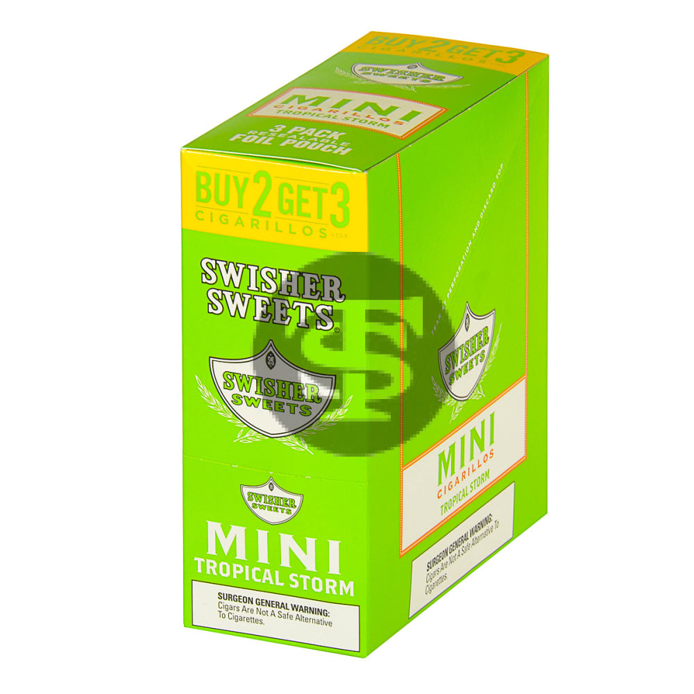 Swisher Sweets Mini Cigarillos 3 for 2 Tropical Storm 15 Pouches