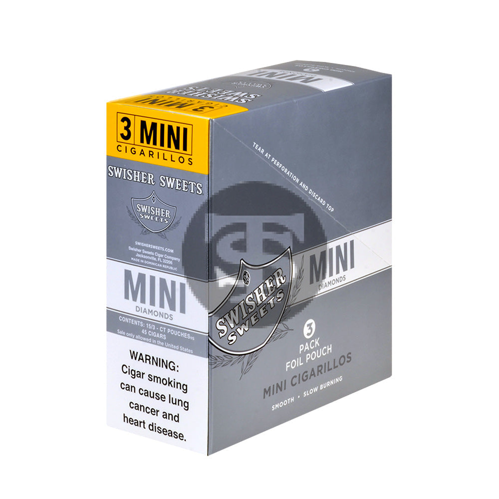 新品未使用！Swisher sweets Diamond一箱！ Swisher Un-Sweet The New Diamonds Cigarillo| Gotham Cigars