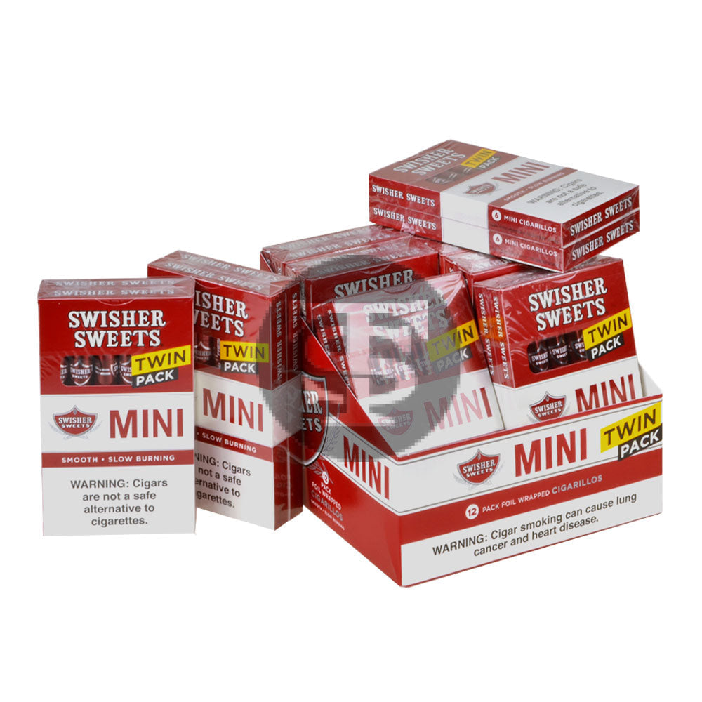 Swisher Sweets Mini Cigarillos Twin 20 Packs of 6 Cigars Sweet 3