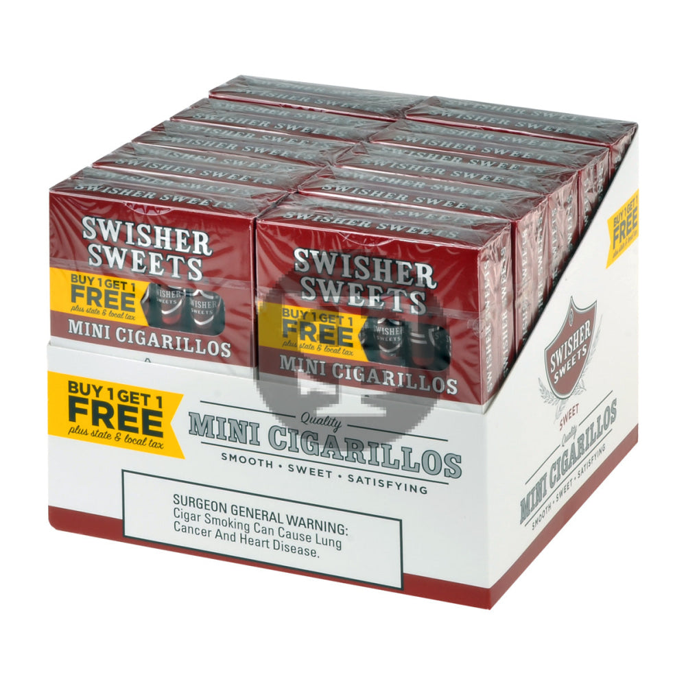 Swisher Sweets Mini Cigarillos Twin 20 Packs of 6 Cigars Sweet 4
