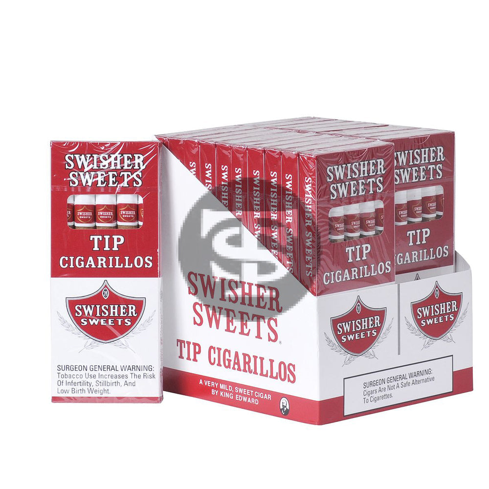 Swisher Sweets TIP Cigarillos 20 Packs of 5 Cigars Regular 1