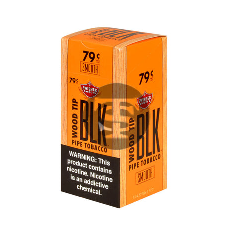 Swisher Sweets Wood Tip BLK Pre-priced 79c box of 25 Cigars Smooth