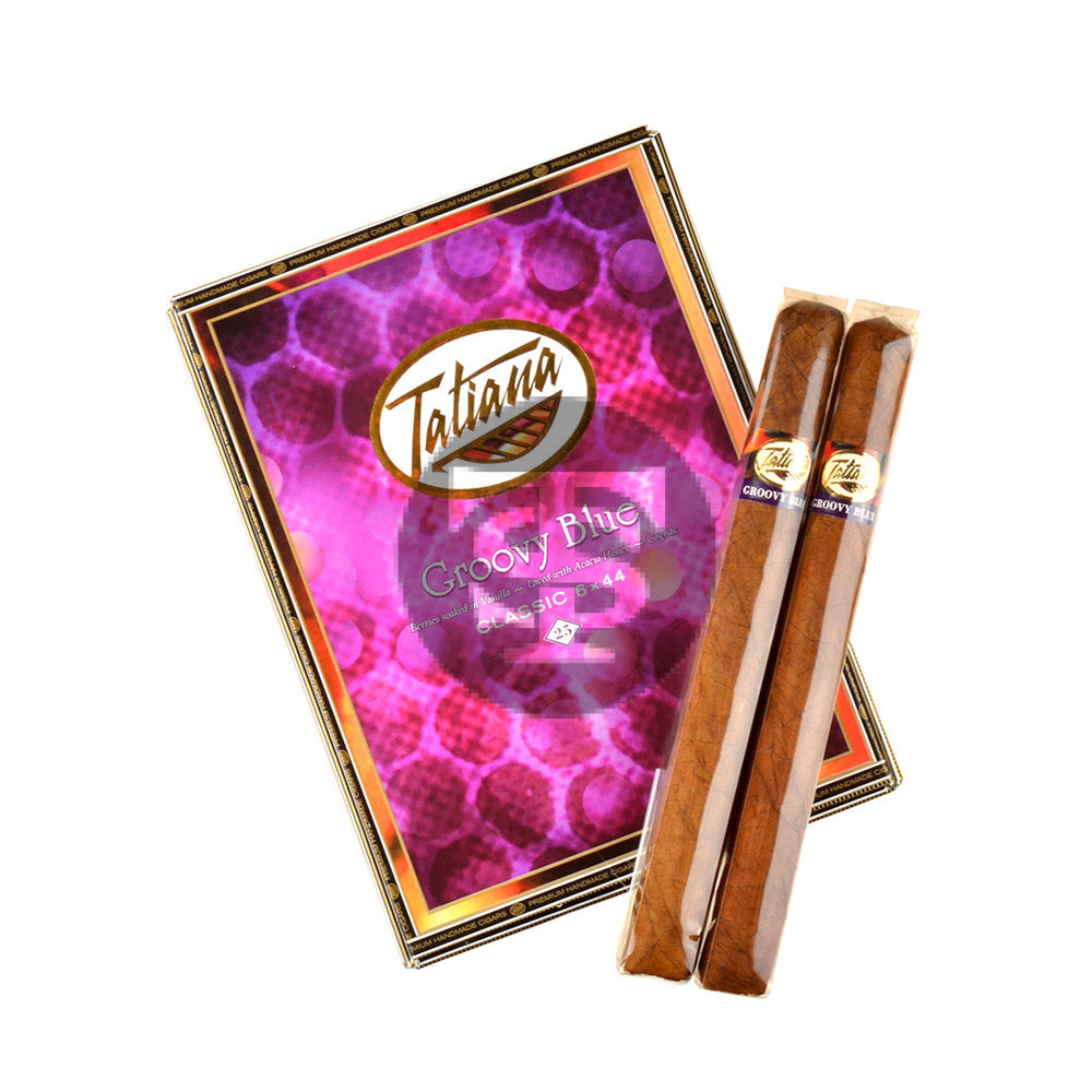 Tatiana Classic Trios Groovy Blue Corona Cigars Box of 25 4