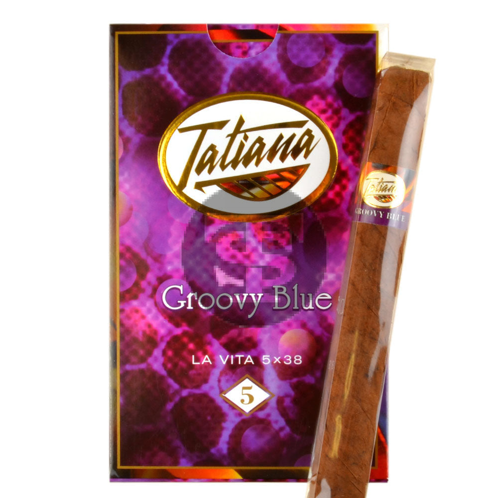 Tatiana La Vita Groovy Blue Cigars 5x5pk