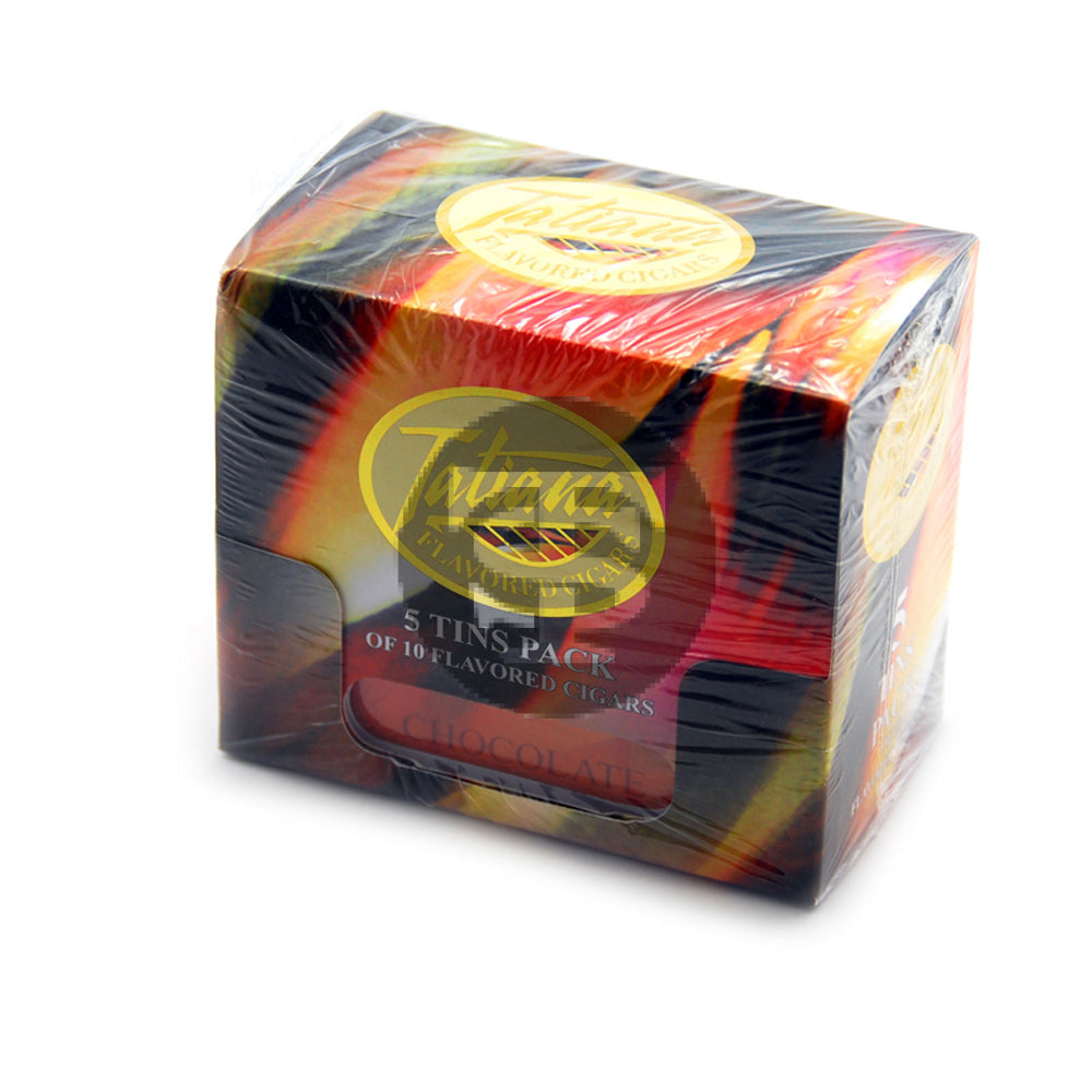 Tatiana Mini Chocolate Cigars 5 Tins of 10 1