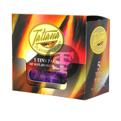 Tatiana Miniatures Groovy Blue Cigars 5 Packs of 10 1