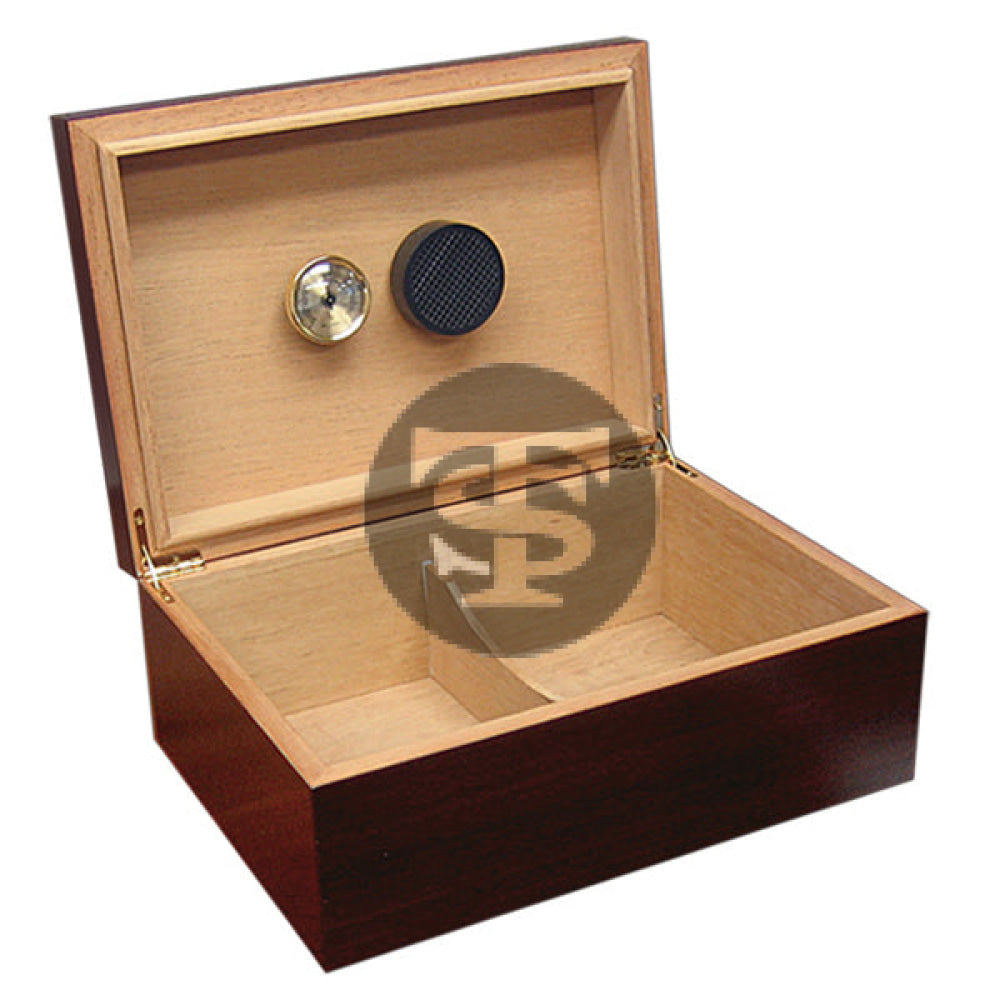 The Executive Cherry Cigar Humidor Holds 75 Cigars 1