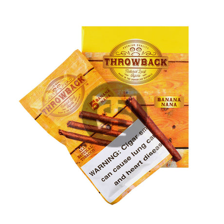 Throwback Banana Cigars 8 packs of 5