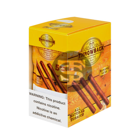 Throwback Banana Cigars 8 packs of 5