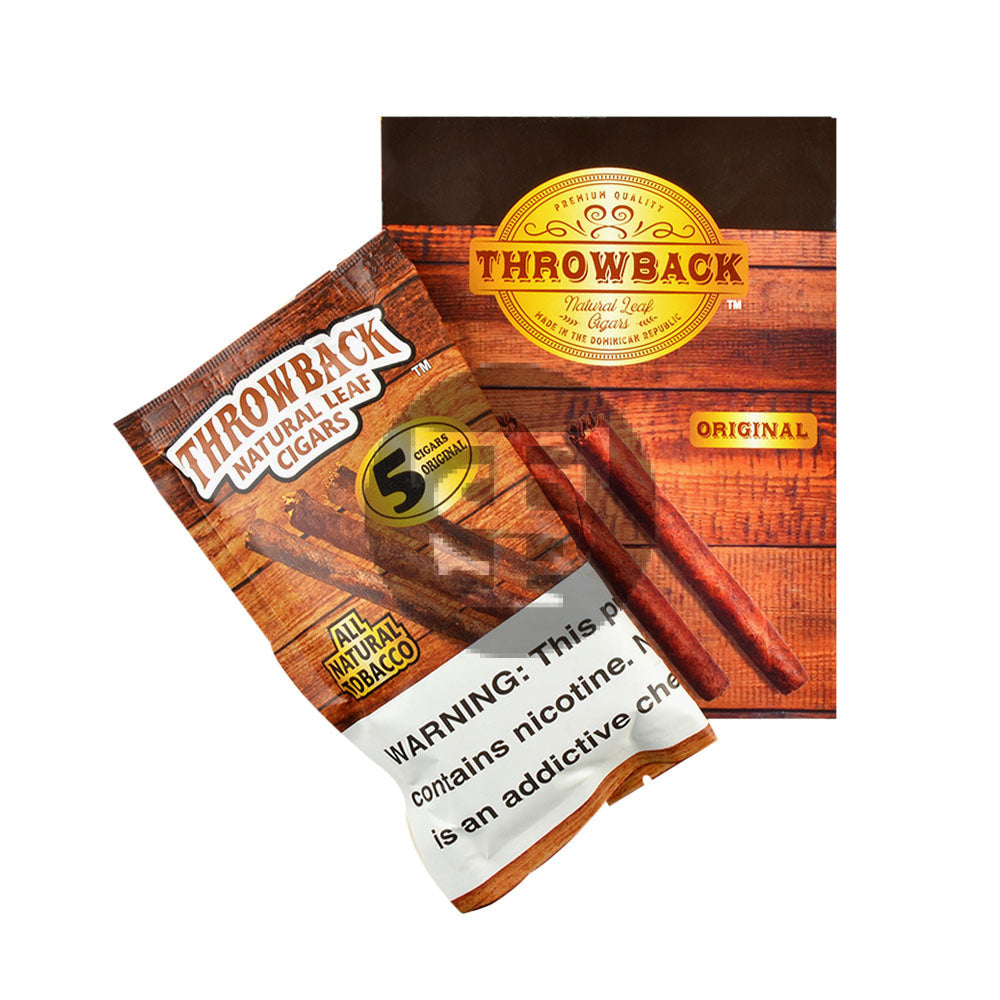 Throwback Original Cigars 8 packs of 5