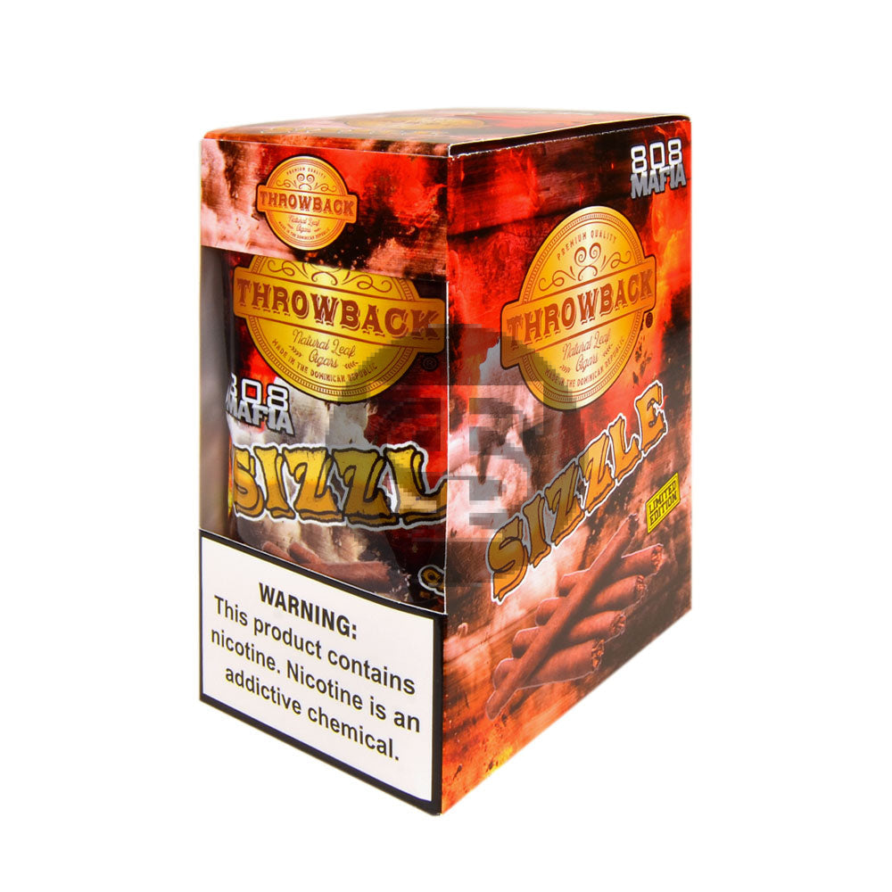 Throwback Sizzle Cigars 8 packs of 5