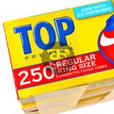 Top Premium Filter Tubes King Size Regular (Full Flavor) 4 Cartons of 250