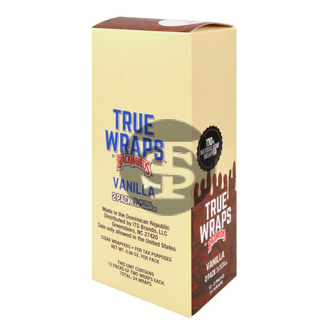 True Wraps Vanilla 12 packs of 2