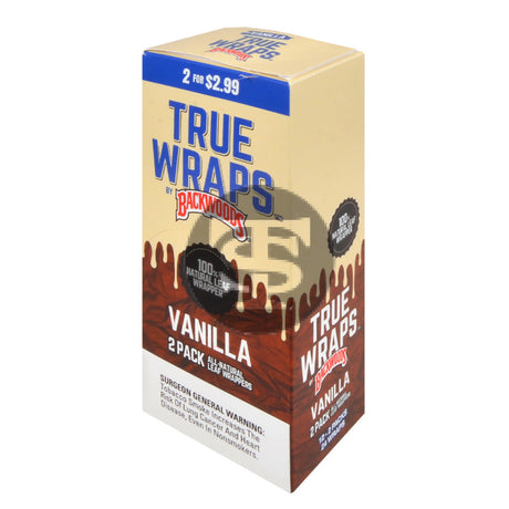 True Wraps Vanilla 12 packs of 2 $2.99