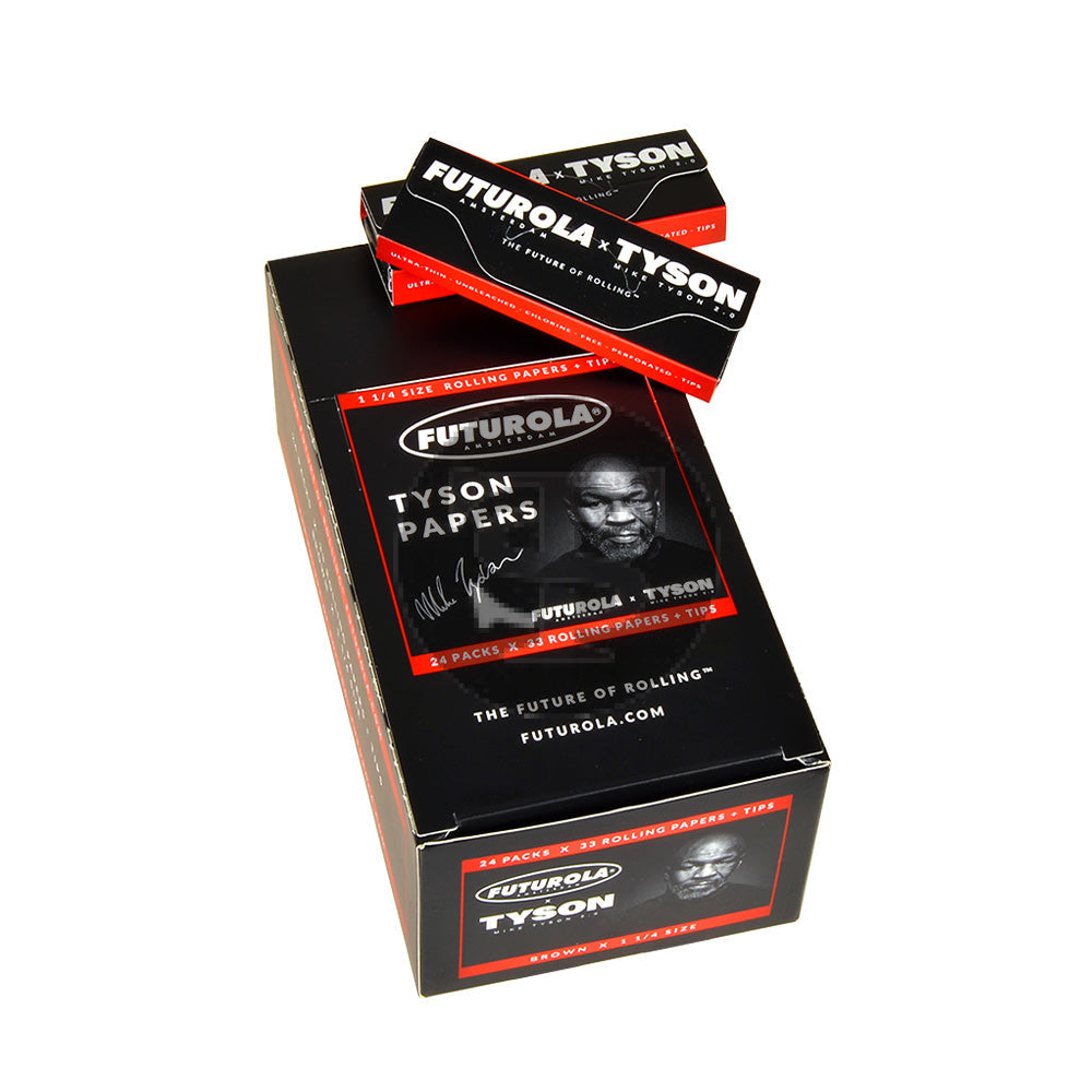 TYSON RANCH X FUTUROLA 1.25 Papers + Tips 24ct