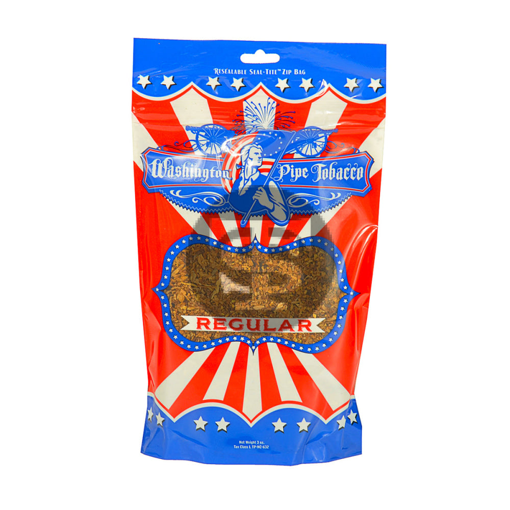Washington Regular Pipe Tobacco 3 oz. Bag 1