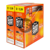 White Owl Cigarillos $1.19 Pre Priced 30 Packs of 2 Cigars Moonshine(Sweet Peach Tea)