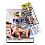 White Owl Cigarillos 30 Packs of 2 Cigars Black Russian/White Russian