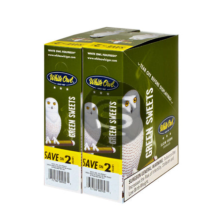 White Owl Cigarillos 30 Packs of 2 Cigars Green Sweets 2