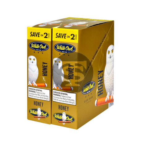White Owl Cigarillos 30 Packs of 2 Cigars Honey 1