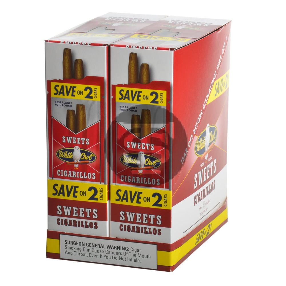 White Owl Cigarillos 30 Packs of 2 Cigars Sweets 1