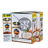 White Owl Cigarillos 99 Cent Pre Priced 30 Packs of 2 Cigars Coconut Rum