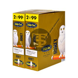 White Owl Cigarillos 99 Cent Pre Priced 30 Packs of 2 Cigars Gold (Honey)