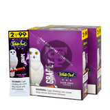 White Owl Cigarillos 99 Cent Pre Priced 30 Packs of 2 Cigars Grape