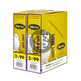 White Owl Cigarillos 99 Cent Pre Priced 30 Packs of 2 Cigars White Grape