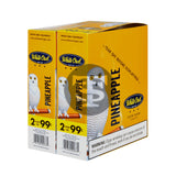 White Owl Cigarillos 99 Cent Pre Priced 30 Packs of 2 Cigars Pineapple