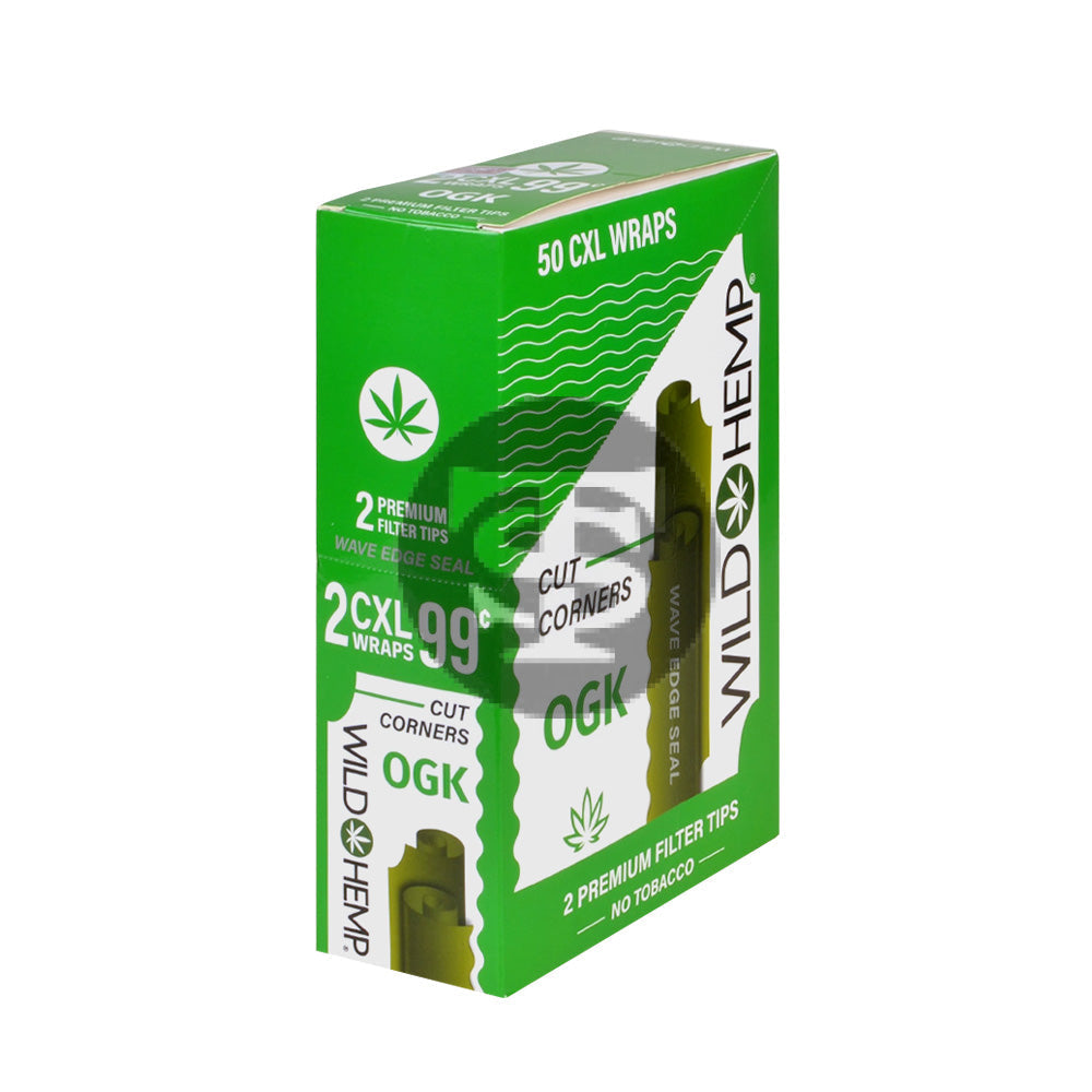 Wild Hemp OGK Wraps 25 packs of 2 99c pre-price