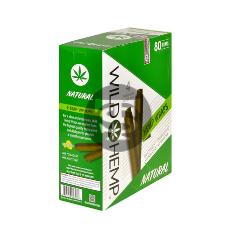 Wild Hemp Wraps Natural 20 packs of 4 99c pre-price
