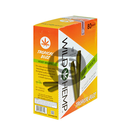 Wild Hemp Wraps Tropical Buzz 20 packs of 4 99c pre-price