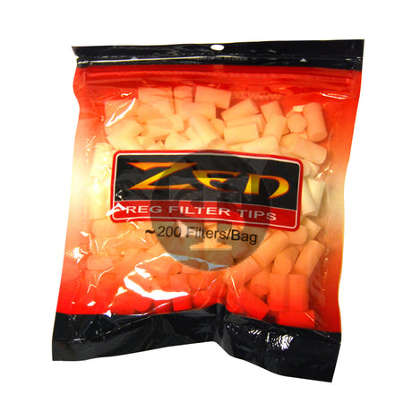 Zen Filter Tips Regular White 200 Tips Per Bag 1