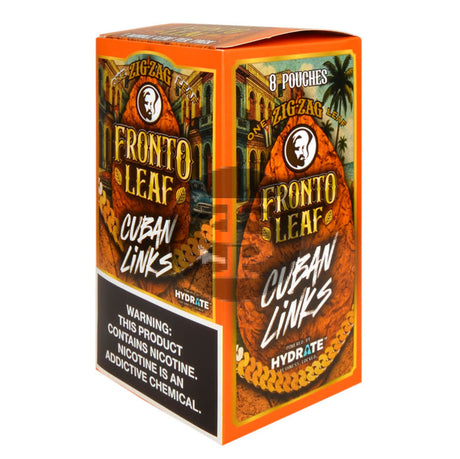 Zig-Zag Cuban Links Fronto Leaf Wraps 8 packs of 1