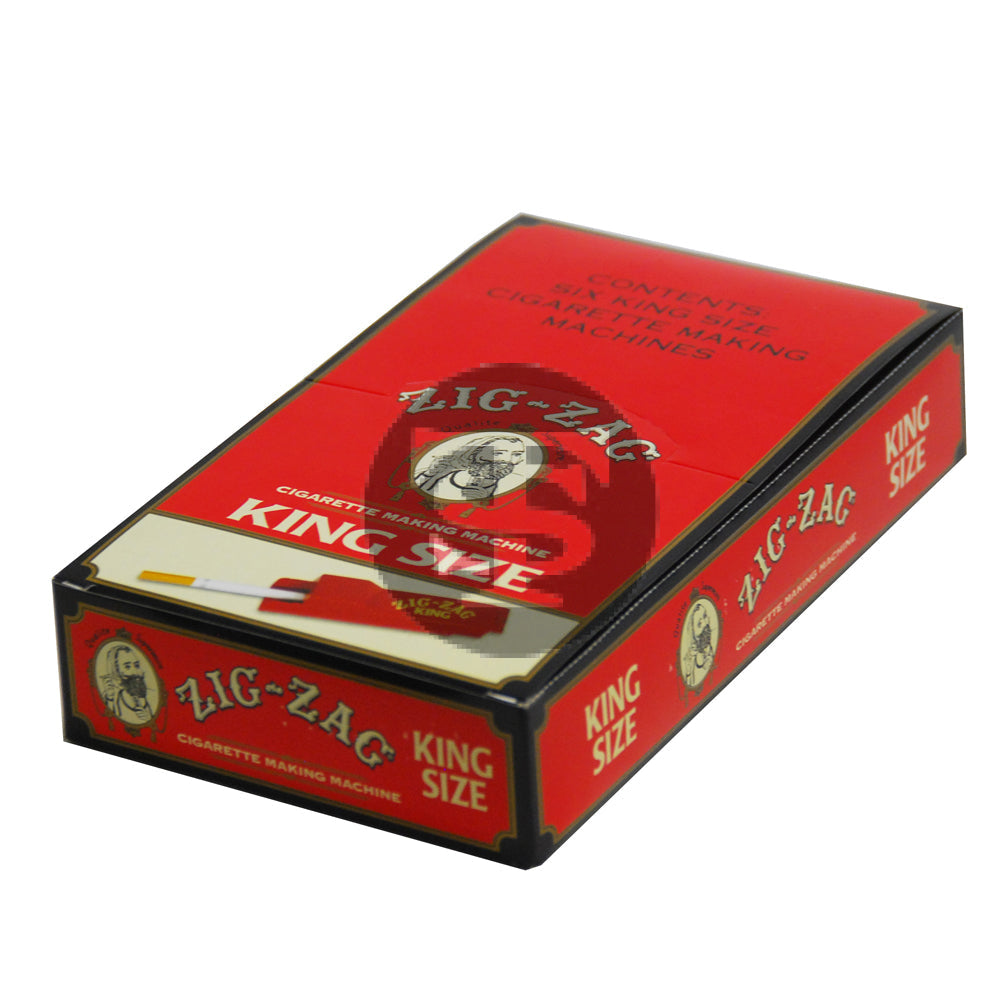 Zig Zag King Size Injector Machine Pack of 6 1
