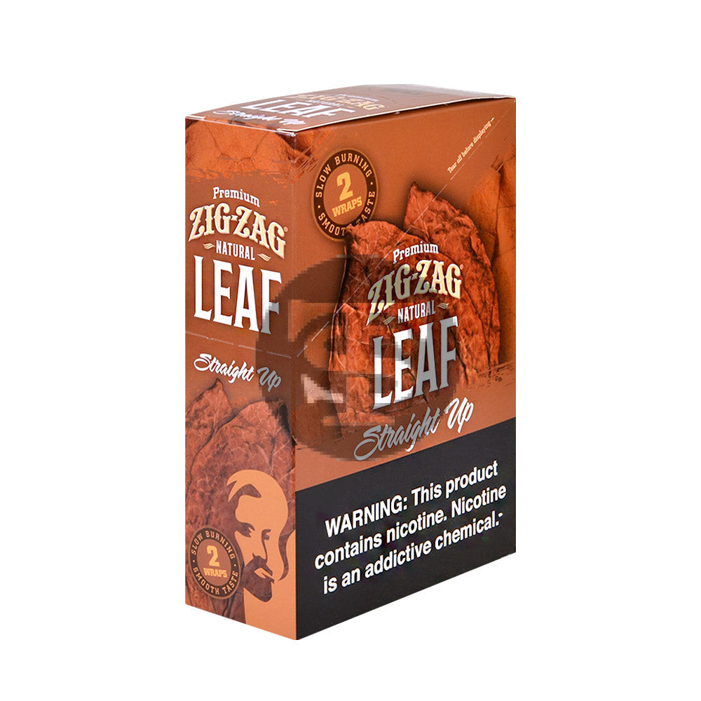 Zig Zag Straight UP Natural Leaf Wraps | 25x2ct pouches